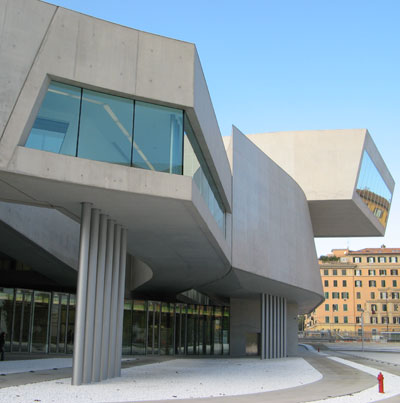 zaha hadid completes MAXXI museum in rome