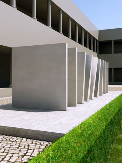 richard meier architects: mutated panels