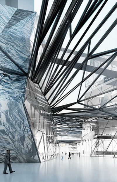 hans hollein: meixihu culture and arts center