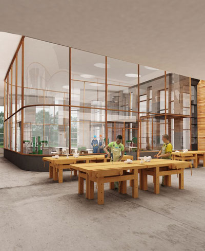 mecanoo architecten: noorderpoort college in stadskanaal