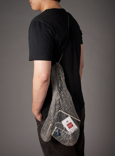 mass studies: steel mesh bag