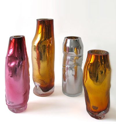 mesh vases by werner aisslinger