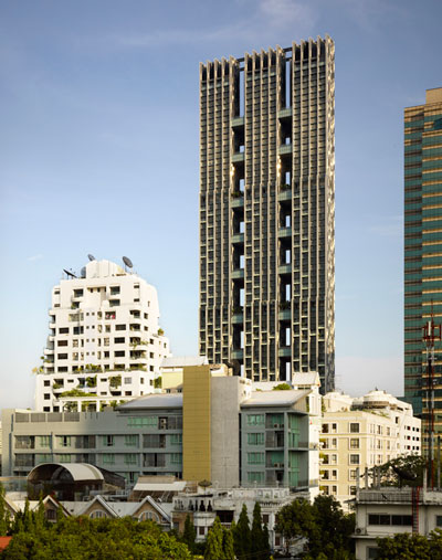 WOHA: the met residential skyscraper, bangkok