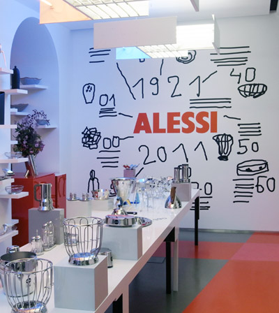 martí guixé: alessi   new milan flagship store