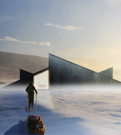 fantastic norway architects: mountain hill cabin