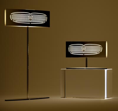 milan design week 2008 preview: maserati lamp