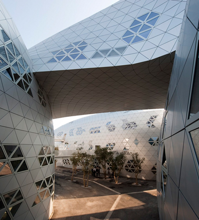 fuksas: georges freche school of hotel management in montpellier, france