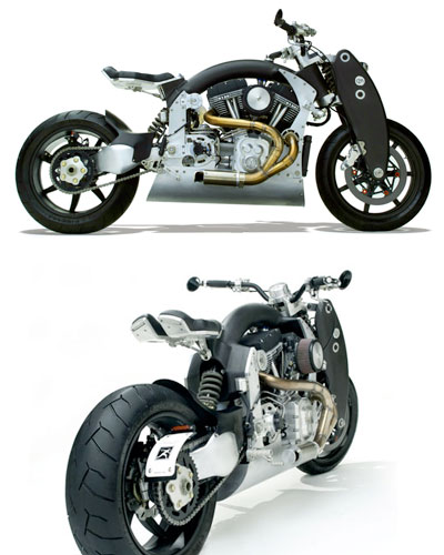 confederate motor company B120 wraith motorcycle