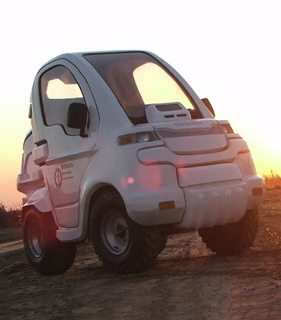 mini multifunctional emergency vehicle