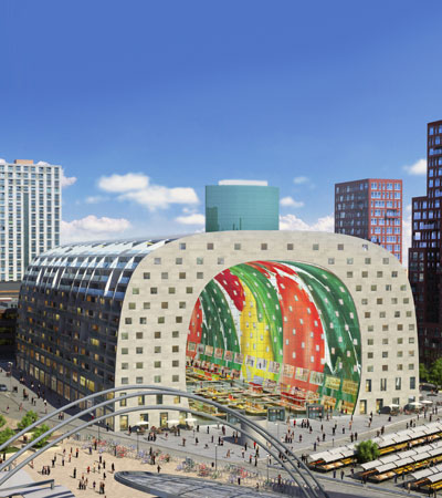 construction begins on MVRDV's market hall in rotterdam