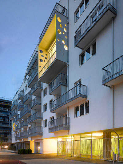 synn architekten: young living at north train station