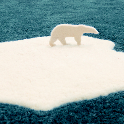 global warming rug by nel colectivo for nanimarquina