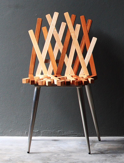 nest chair by rush pleansuk