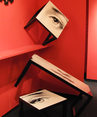 fornasetti tables milan 2010