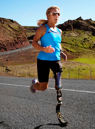 NIKE prosthetic running sole