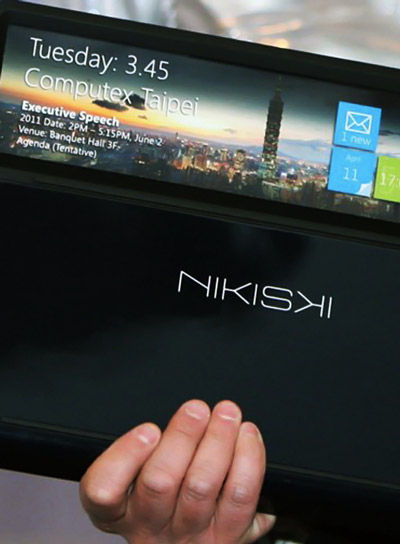 intel nikiski transparent laptop