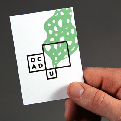 bruce mau design: new OCAD identity