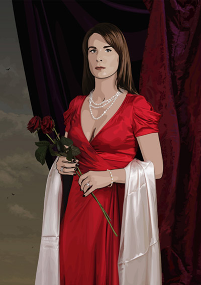 julian opie at SCAI the bathhouse, tokyo