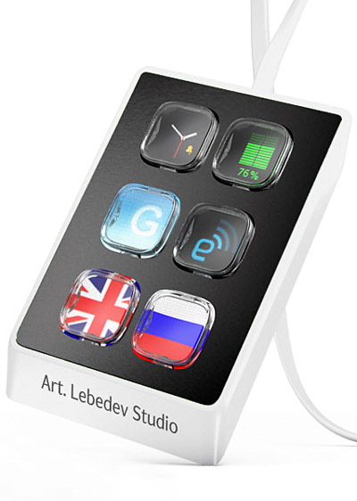 art. lebedev: optimus mini six keypad