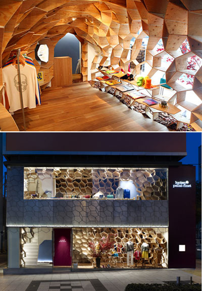 kengo kuma : lucien pellat finet osaka store