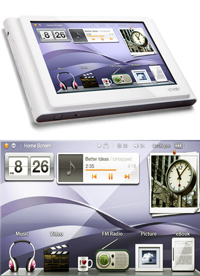iriver p8 portable media player