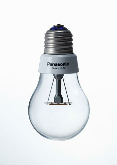 LED nostalgic clear bulb by panasonic LDAHV4L27CG