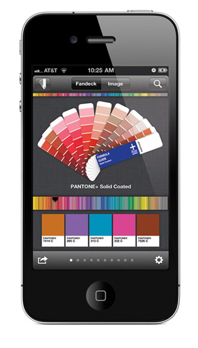 myPANTONE mobile app color generator