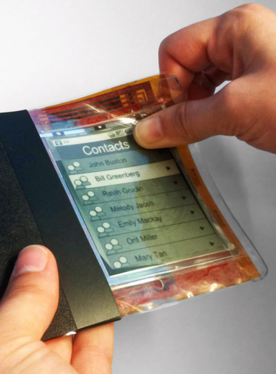 paperphone and snaplet paper computers