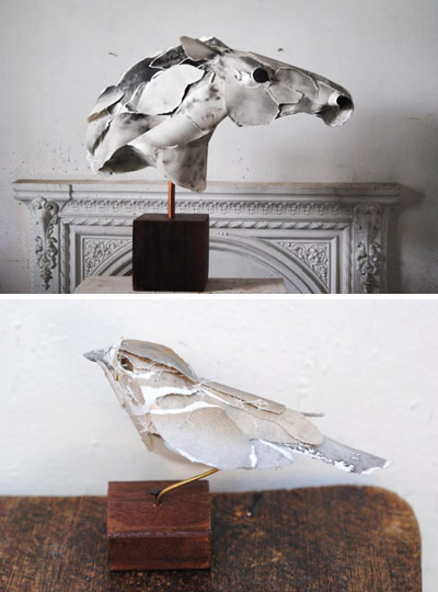 anna wili highfield: paper sculptures