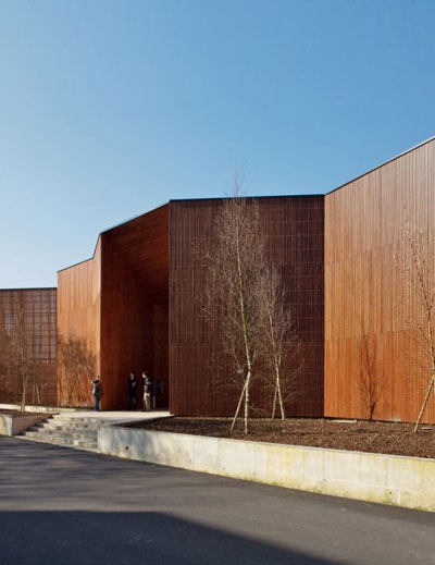 fassio viaud architects: paul bailliard cultural center