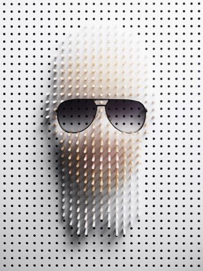 philip karlberg: pin art   celebrity portraits for plaza