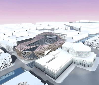 dominique perrault at the centre pompidou, paris