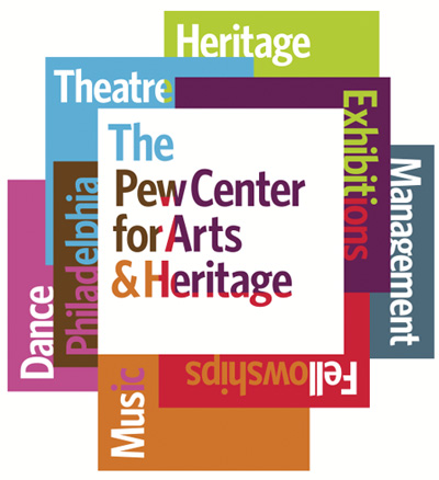 the pew center for arts & heritage identity by johnson banks