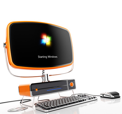 philco PC retro desktop by schultzeworks