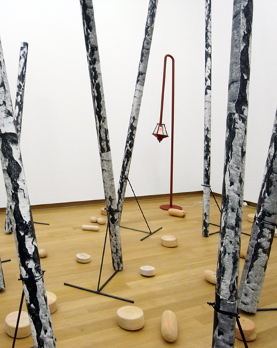 birkenwald by martin kippenberger at the temporary stedelijk