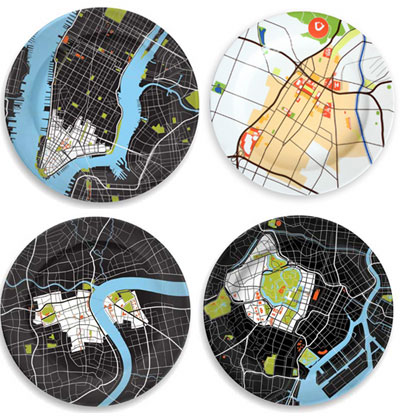 'city plates collection'