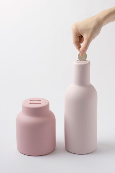 nendo: pyggy bank at tokyo designers week 2010