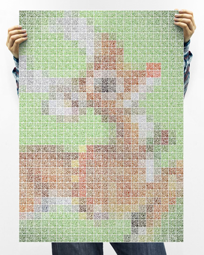 the chase: QRistmas wrapping paper