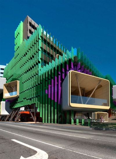 lyons and conrad gargett architecture: queensland children's hospital