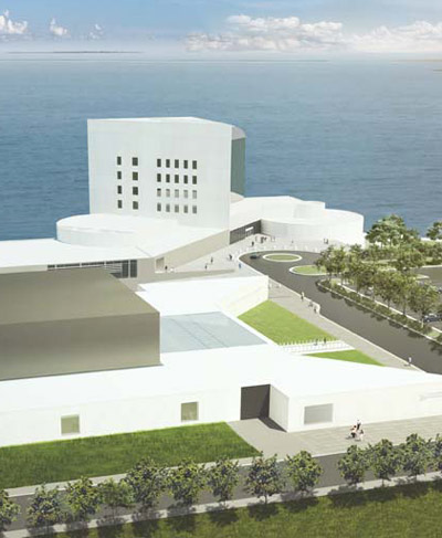 rafael vinoly architects: edward m. kennedy institute for the united states senate