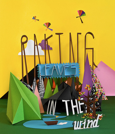 'raking the leaves in the wind' exhibition at create berlin showroom