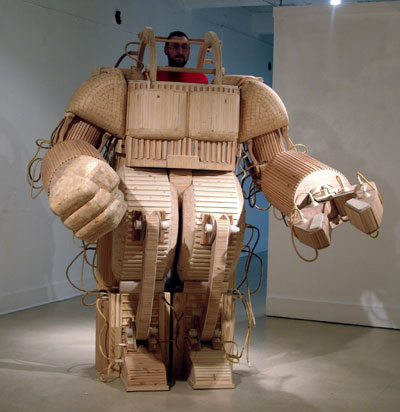 wooden sculptures by michael rea