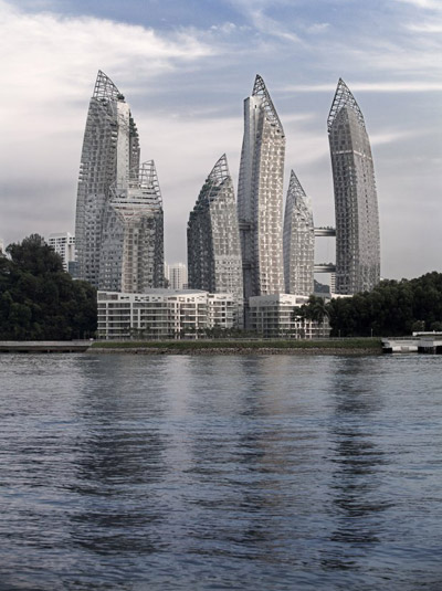 daniel libeskind: reflections at keppel bay