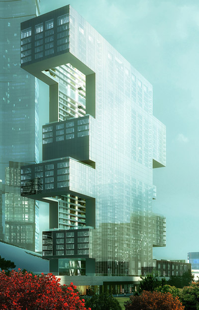 REX architecture: project R6   yongsan international business district