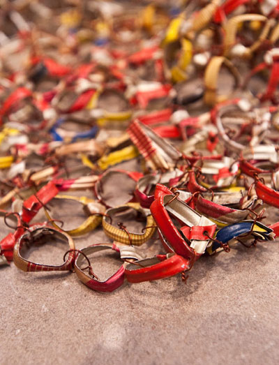 el anatsui   gli (wall)