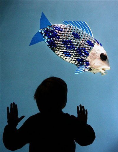 pollution detecting robotic fish