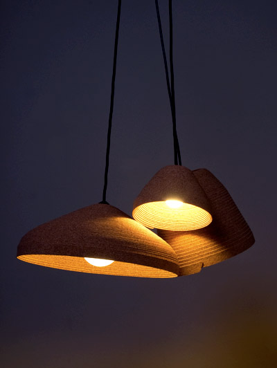 sébastien cordoleani: roll lamp