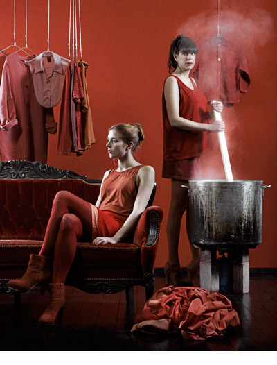 rood   hand dyed clothing collection by rENs
