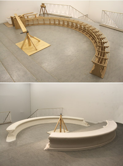 studio glithero: running mould bench