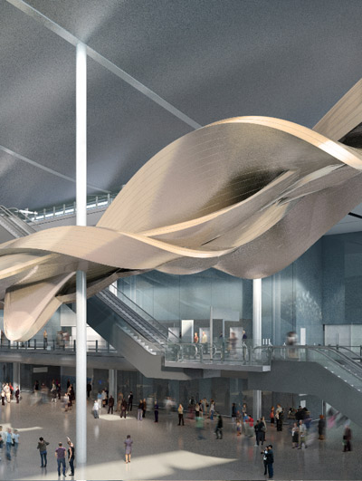 richard wilson: slipstream at heathrow international airport